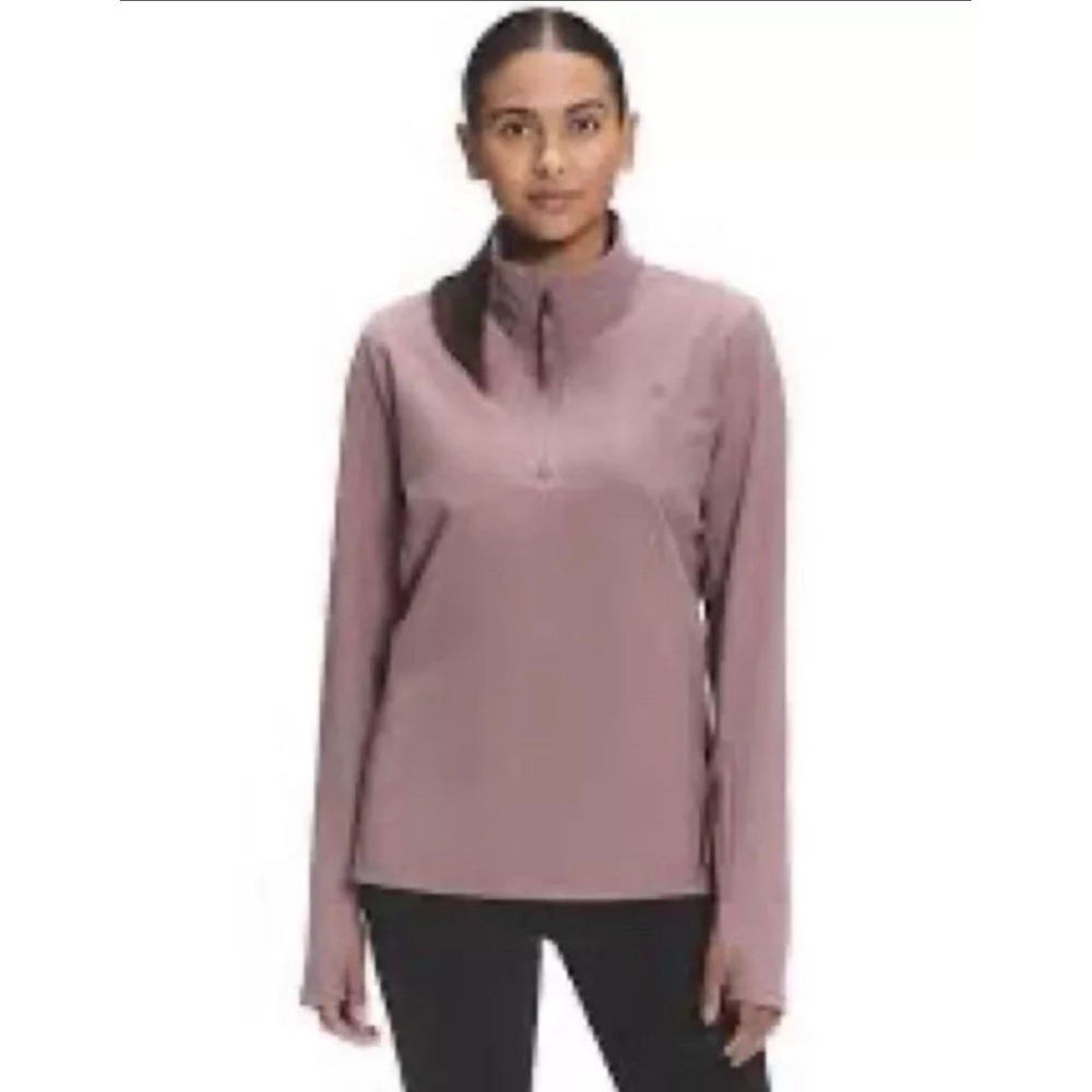 The North Face 1/2 Zip Stretch Running Jacket in Twilight Mauve Size Small